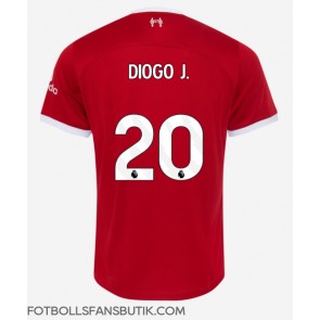 Liverpool Diogo Jota #20 Replika Hemmatröja 2023-24 Kortärmad